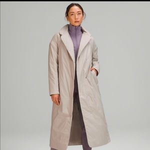 lululemon Insulated Trench Coat